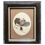 Hand Colored Litho Signed Mollie Jones