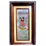 Dimensional Geisha Print