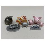 Dansk/Goebel/Fitz & Floyd+ Pig Figures|8 pc