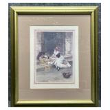 'Mes Chats' Print by Daniel Hernandez