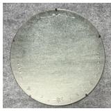 Vintage Round Etched Mirror