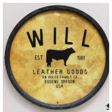 Will Leather Goods Sign
