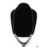 Brighton Leather Necklace w/ Charms
