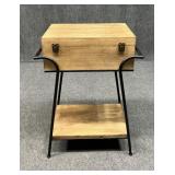 Storage Box on Metal Stand
