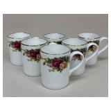 Royal Albert Old Country Roses Mugs|6 pc