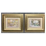 2/PC Janet Kruskamp Tub Prints