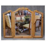 Ethan Allen Tri-Fold Mirror