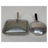 Silver Plate Silent Butler|2 pc