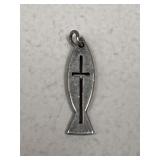 James Avery Sterling Silver "Ichthus" Fish Pendant