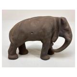 Cast Iron Elephant Figure
