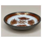 Sova & Sova Pewter Incased Porcelain Bowl