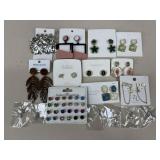 Costume Earrings / 28 Pairs