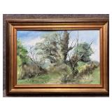 Original Oil Painting on Panel Signed G. Nelson