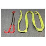 Two Ton Lift Strap & Chains