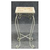 Metal Table w/ Mosaic Top