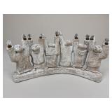 Vintage Austin Productions Plaster Menorah