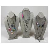 Betsey Johnson Necklaces / 6 pc