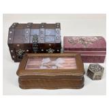 Jewelry Box Assortment|4 pc