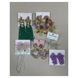 Costume Earrings / 6 Pairs