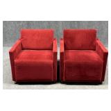 Pair of Steelcase Coalesse Club Chairs