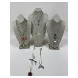 Betsey Johnson Necklaces / 8 pc