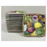Italian Ceramics Company "Bali" Plates / 15 pc