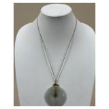 14k Gold & Stone Necklace