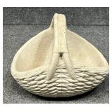 Concrete Garden Basket Planter