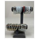 Beaded Bracelets / 32 pc