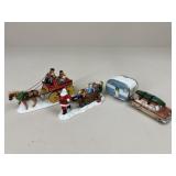 Dept 56 Christmas Figures / 3 pc