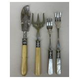 Sterling & Silver Plate Utensils| 4 pc