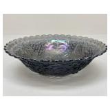 Carnival Glass Serving Bowl