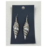 Sterling Silver Sea Shell Earrings