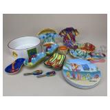Clay Art/Tag+ Ceramic Serving Dishes & Plates|19pc