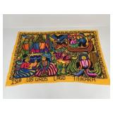 Jerry Harris Embroidered Art