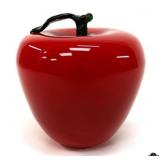 Art Glass Apple Figurine