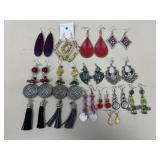 Costume Earrings / 13 Pairs