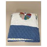 Handmade Dresden Plate Quilt