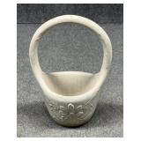 Concrete Garden Basket Planter