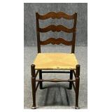 Ladderback Chair w/  Rush Seat