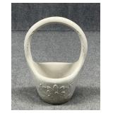 Concrete Garden Basket Planter