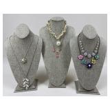 Betsey Johnson Necklaces / 6 pc