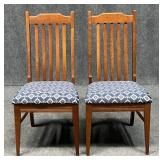 Pair of Berlin Woodworking Dining Chairs