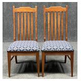 Pair of Berlin Woodworking Dining Chairs
