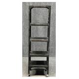 Rolling Metal Storage Rack