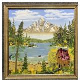 Original Oil Painting on Canvas Signed