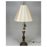Ethan Allen Brass & Resin Lamp