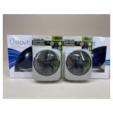 Chillout Compact & O2 Cool Fans|4 pc