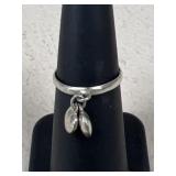 Sz 5 Sterling Silver Ring