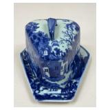 Blue & White Cheese Keeper